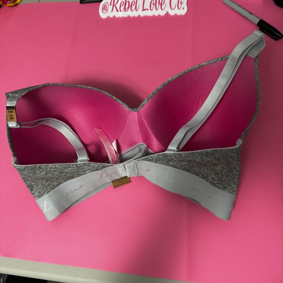 PINK Wear Everywhere Wireless Lightly Lined Bra New With Tags Size 36DD - Picture 5 of 10